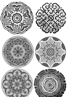 矢量中國傳統紋樣素材