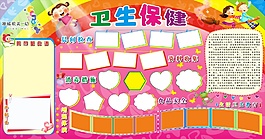 衛(wèi)生保健宣傳欄