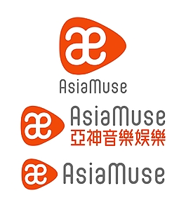 亞神音樂娛樂矢量標志下載