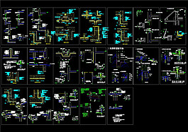 建筑構(gòu)造CAD詳圖CAD圖紙
