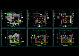 某國(guó)際樣板房cad裝修圖