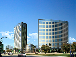 商業(yè)樓建筑景觀圖片