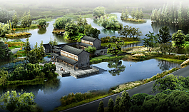 旅游區(qū)景觀設(shè)計圖片