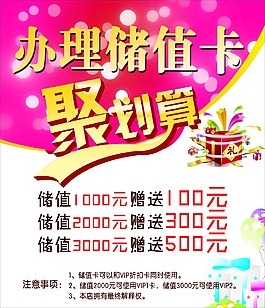 儲值卡展板