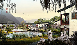 古建筑園林景觀