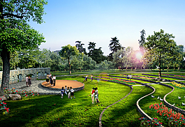公園休閑環(huán)境設(shè)計(jì)圖片