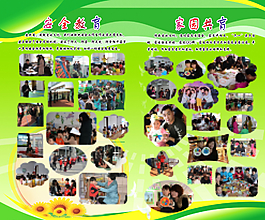 幼兒園展板圖片