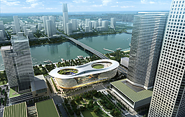 商業(yè)大樓建筑景觀圖片
