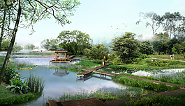 濕地公園環(huán)境設(shè)計(jì)圖片