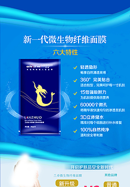設(shè)計 面膜 海報 宣傳