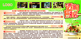 透明厨房展板图片