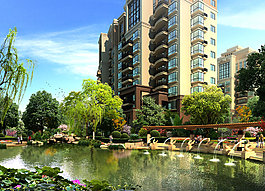 闻鑫家园景观设计图片