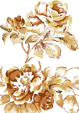 月季花psd源文件