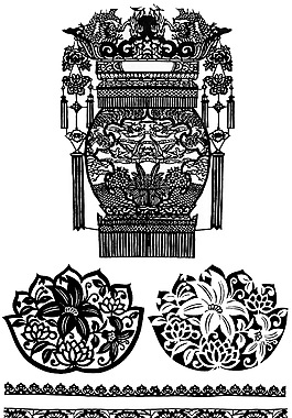 矢量中國傳統(tǒng)紋樣素材設(shè)計免費(fèi)下載