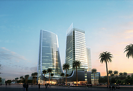 度假酒店建筑景觀圖片