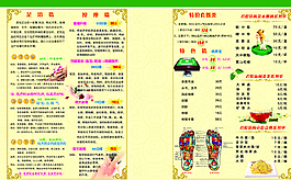 足浴宣傳單圖片