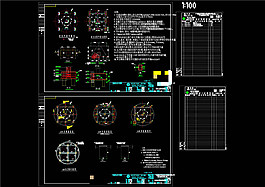 豆皮倉基礎結構圖機械圖紙
