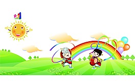 幼兒園墻面