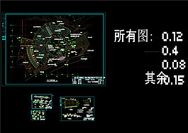 景觀建筑圖CAD景觀圖紙