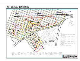 放樣圖CAD景觀圖紙