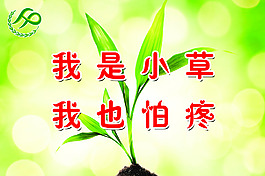 花草提示牌