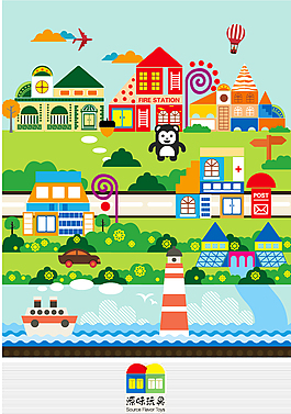 儿童海报素材