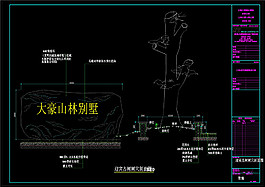 莊園CAD景觀圖紙