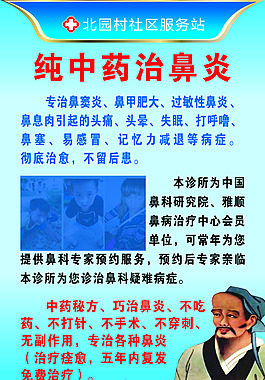 純中藥治鼻炎