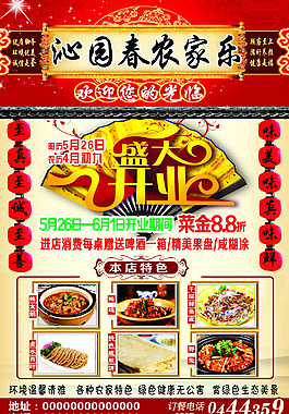 农家乐    高档   灯笼 盛大开业