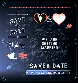 結婚典禮賀卡