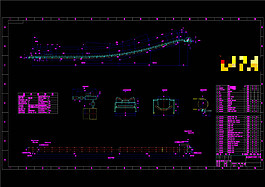 型皮带机图纸CAD景观图纸