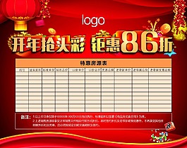 開年搶頭彩 鉅惠86折