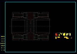 联轴器CAD机械图纸