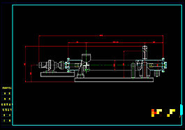 螺旋秤CAD机械图纸