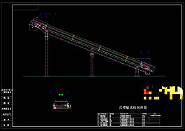 皮帶機(jī)潤(rùn)滑圖CAD機(jī)械圖紙