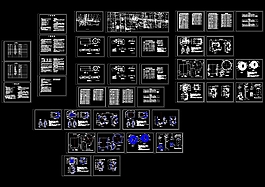頂管施工圖及結構圖紙CAD機械圖紙
