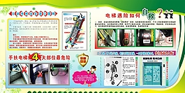 電梯自動安全展板