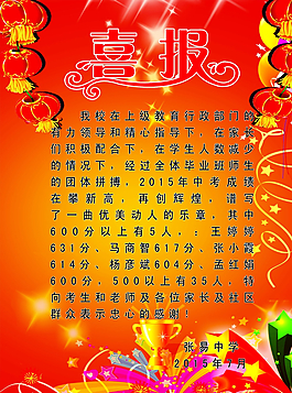 喜報圖片