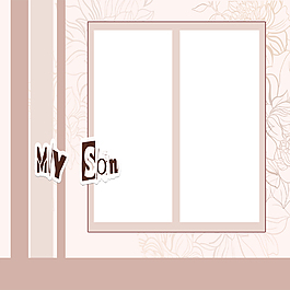 兒童相冊(cè)素材