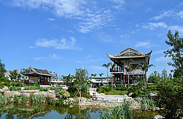嶺南園林圖片