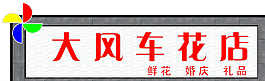 大风车花店图片