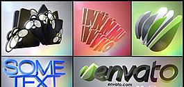 3D圖層Logo演繹動畫AE模板