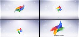 簡潔絢麗的Logo演繹動畫AE模板