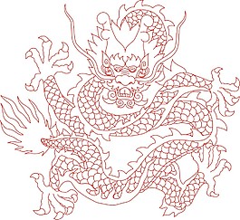 傳統(tǒng)風(fēng)格的龍