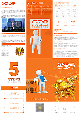 金龜網(wǎng)折頁宣傳單
