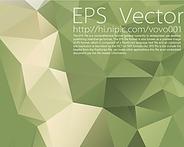 綠色多邊形底紋圖片