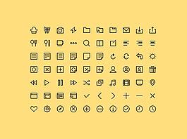 超实用的音乐icon图标