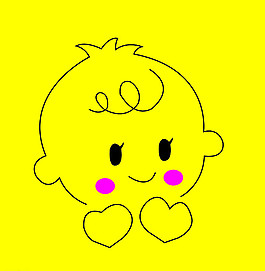婴幼儿矢量图图片