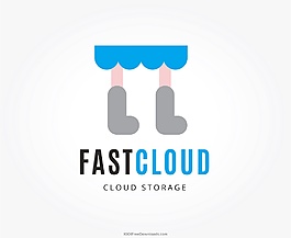 fastcloud矢量圖