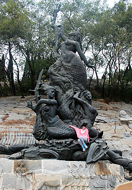 美人魚(yú)雕塑圖片